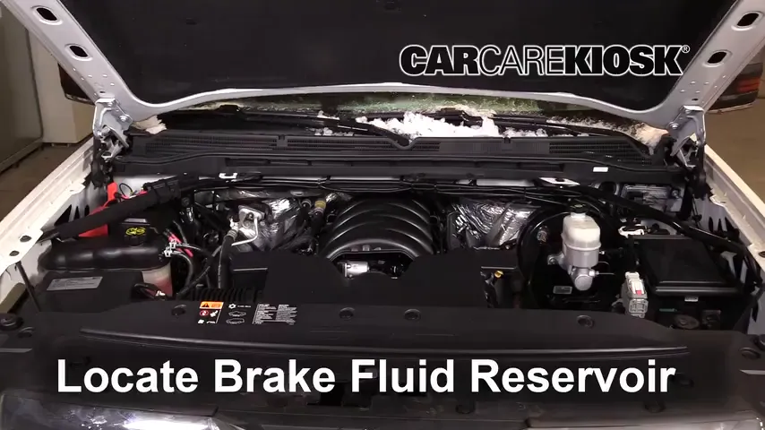 2016 GMC Sierra 1500 SLT 6.2L V8 Crew Cab Pickup Brake Fluid